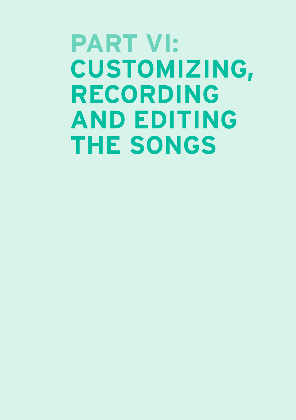 Customizing, recording and editing the songs, Customizing, recording and editing | KORG PA4X 76 User Manual | Page 309 / 1074