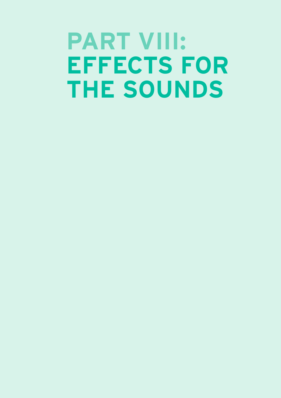 Effects for the sounds, Part viii: effects for the sounds | KORG PA4X 76 User Manual | Page 491 / 1074