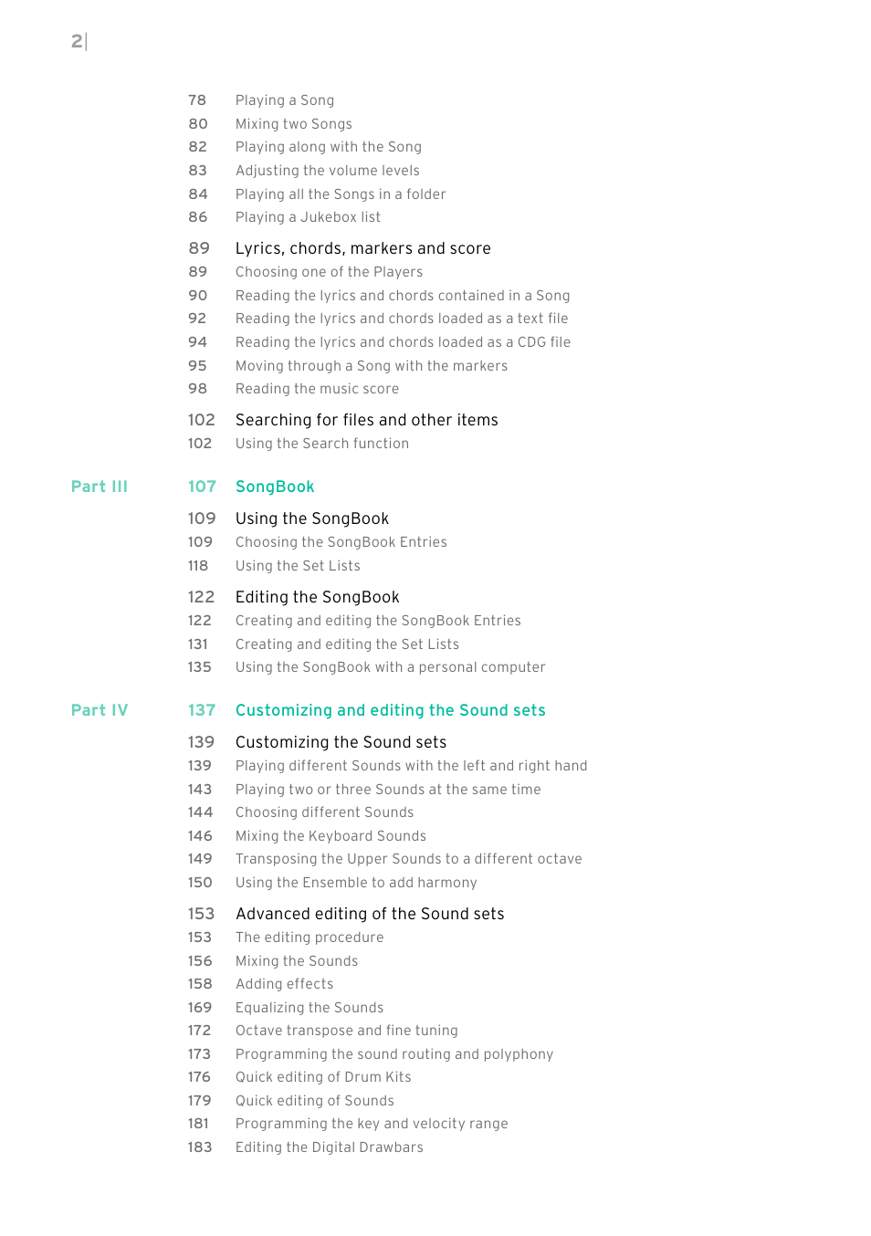 KORG PA4X 76 User Manual | Page 6 / 1074