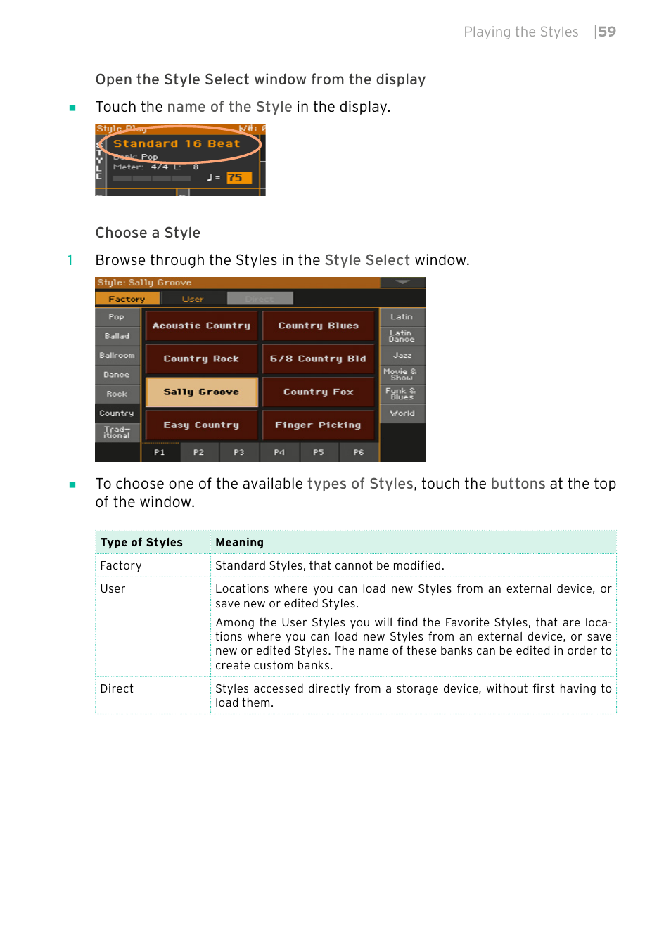 KORG PA4X 76 User Manual | Page 63 / 1074