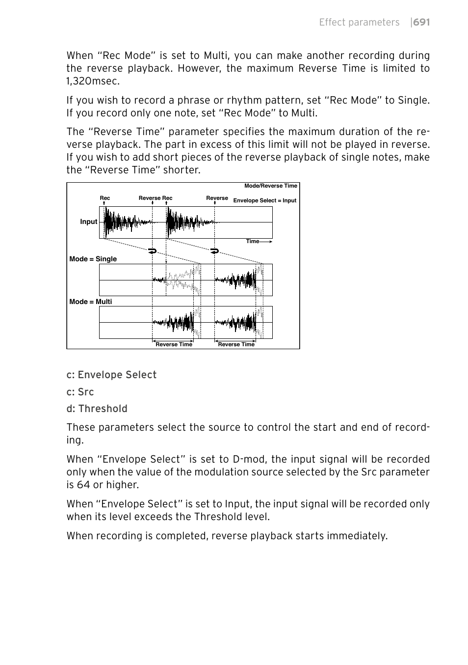 Effect parameters | 691 | KORG PA4X 76 User Manual | Page 695 / 1074