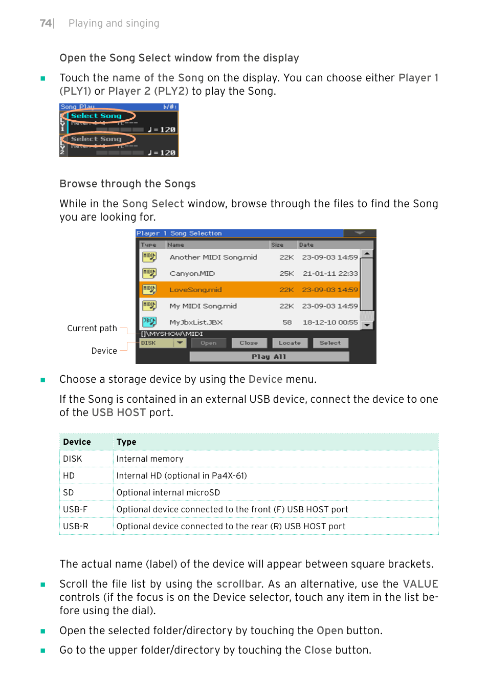 KORG PA4X 76 User Manual | Page 78 / 1074