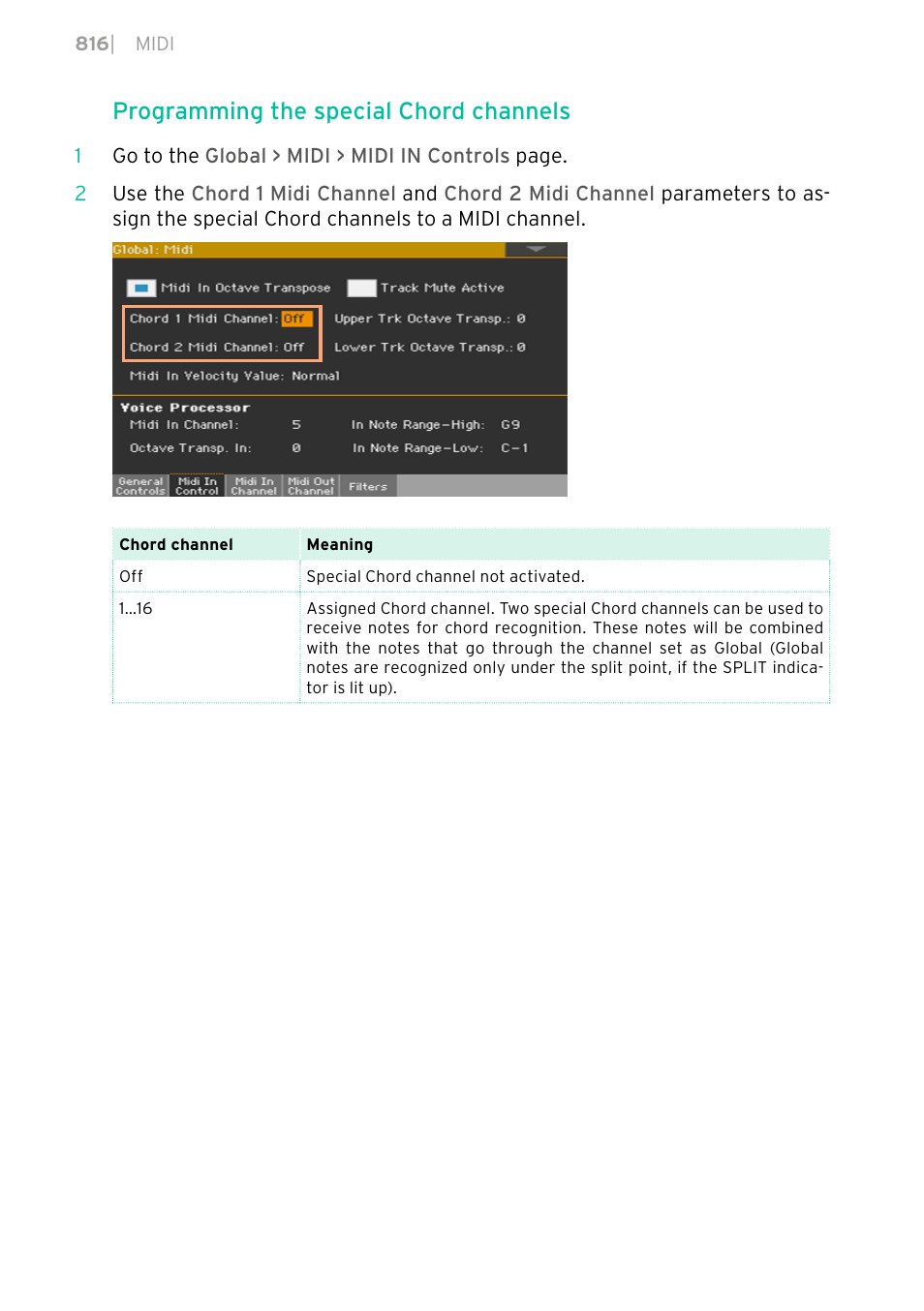 Programming the special chord channels | KORG PA4X 76 User Manual | Page 820 / 1074