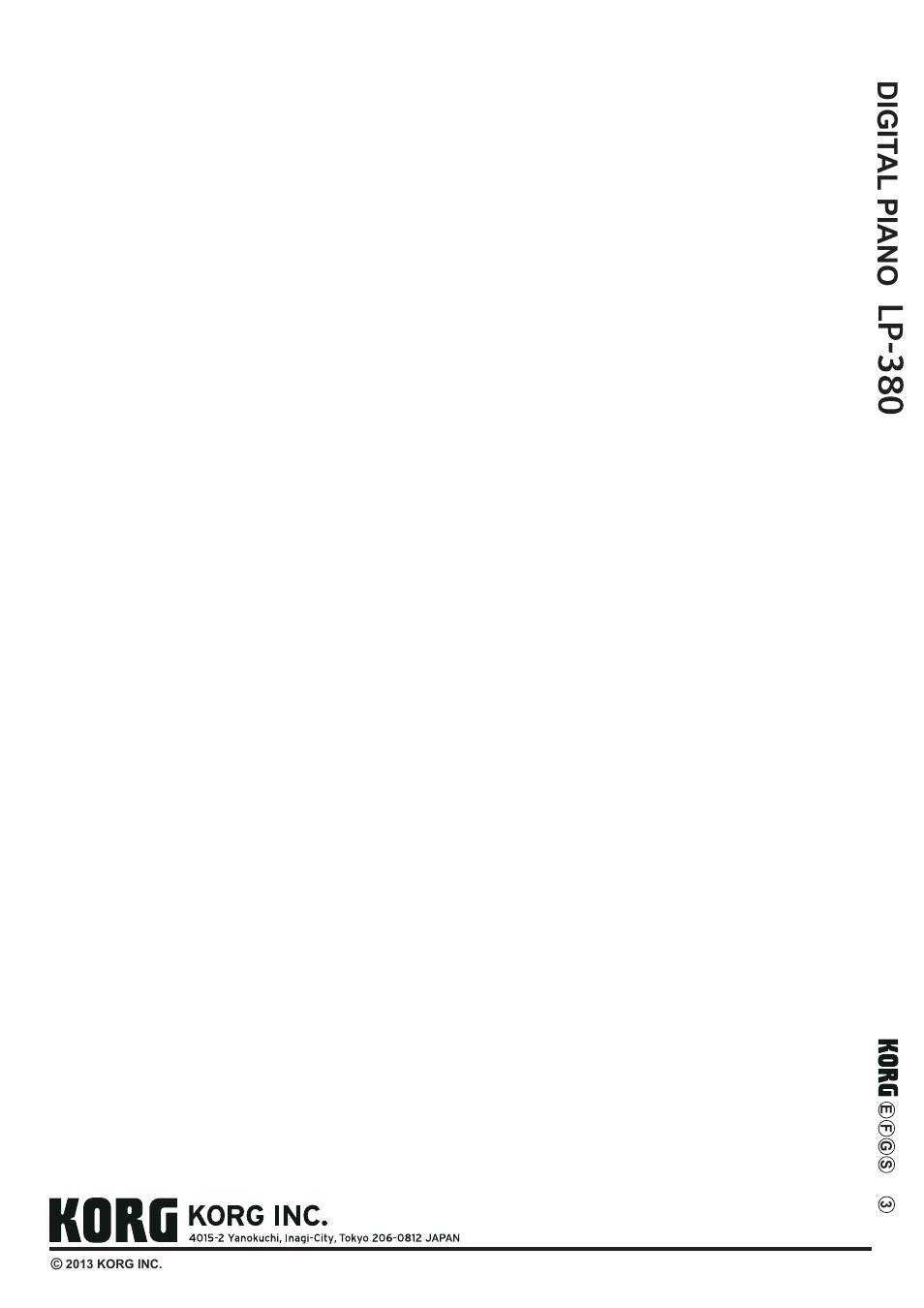 Digit al piano | KORG LP-380-73 User Manual | Page 71 / 71