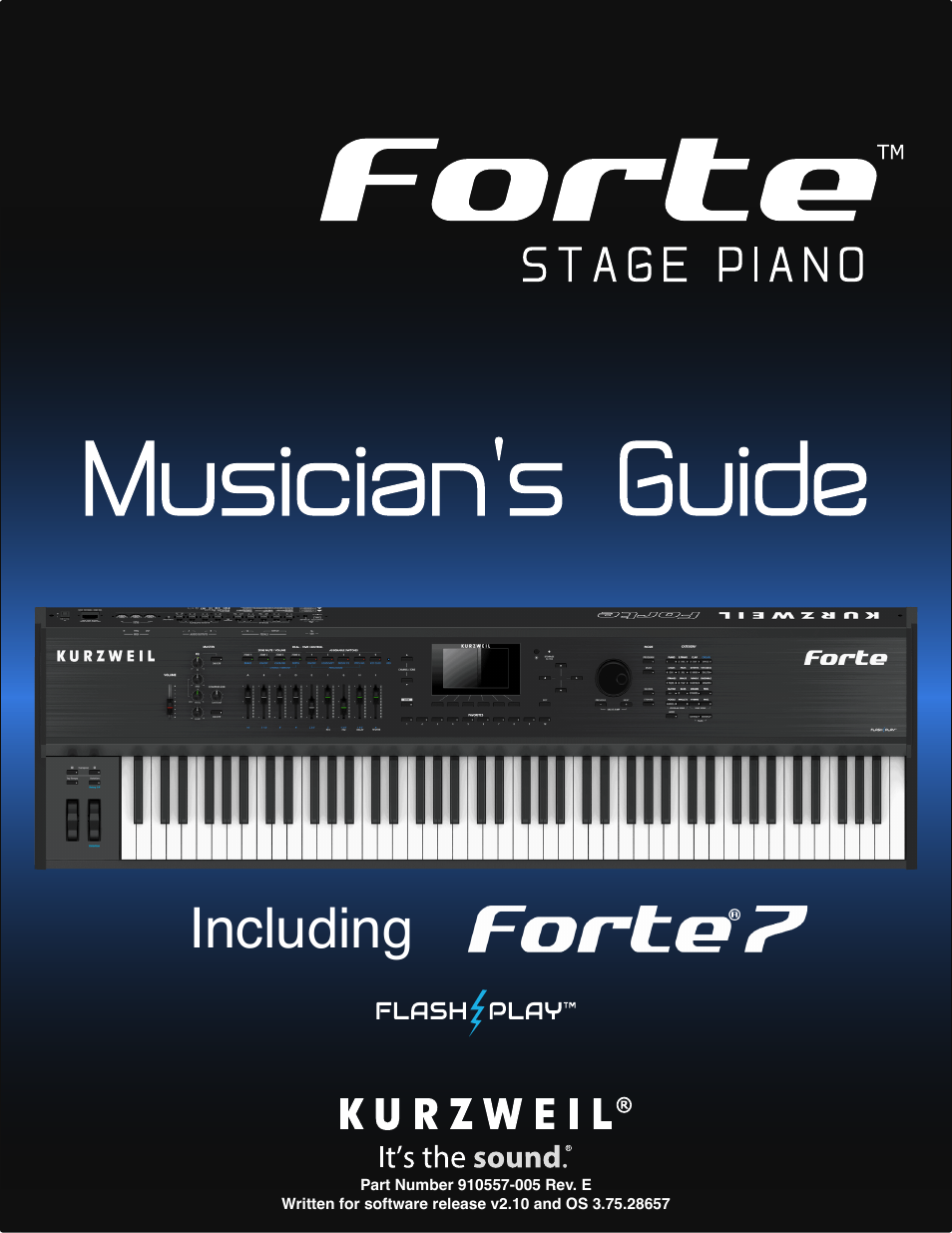 Kurzweil Forte User Manual | 388 pages