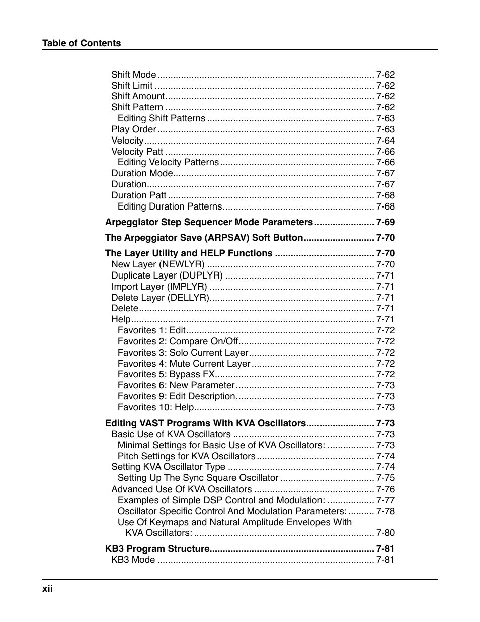Kurzweil Forte User Manual | Page 13 / 388