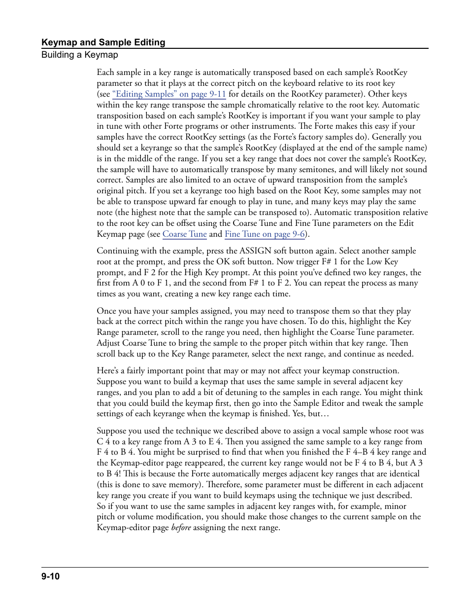 Kurzweil Forte User Manual | Page 230 / 388