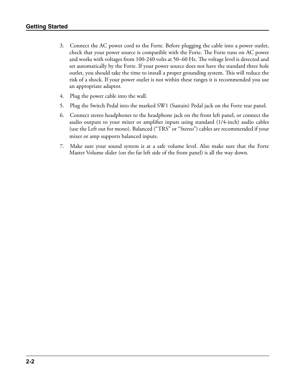 Kurzweil Forte User Manual | Page 29 / 388