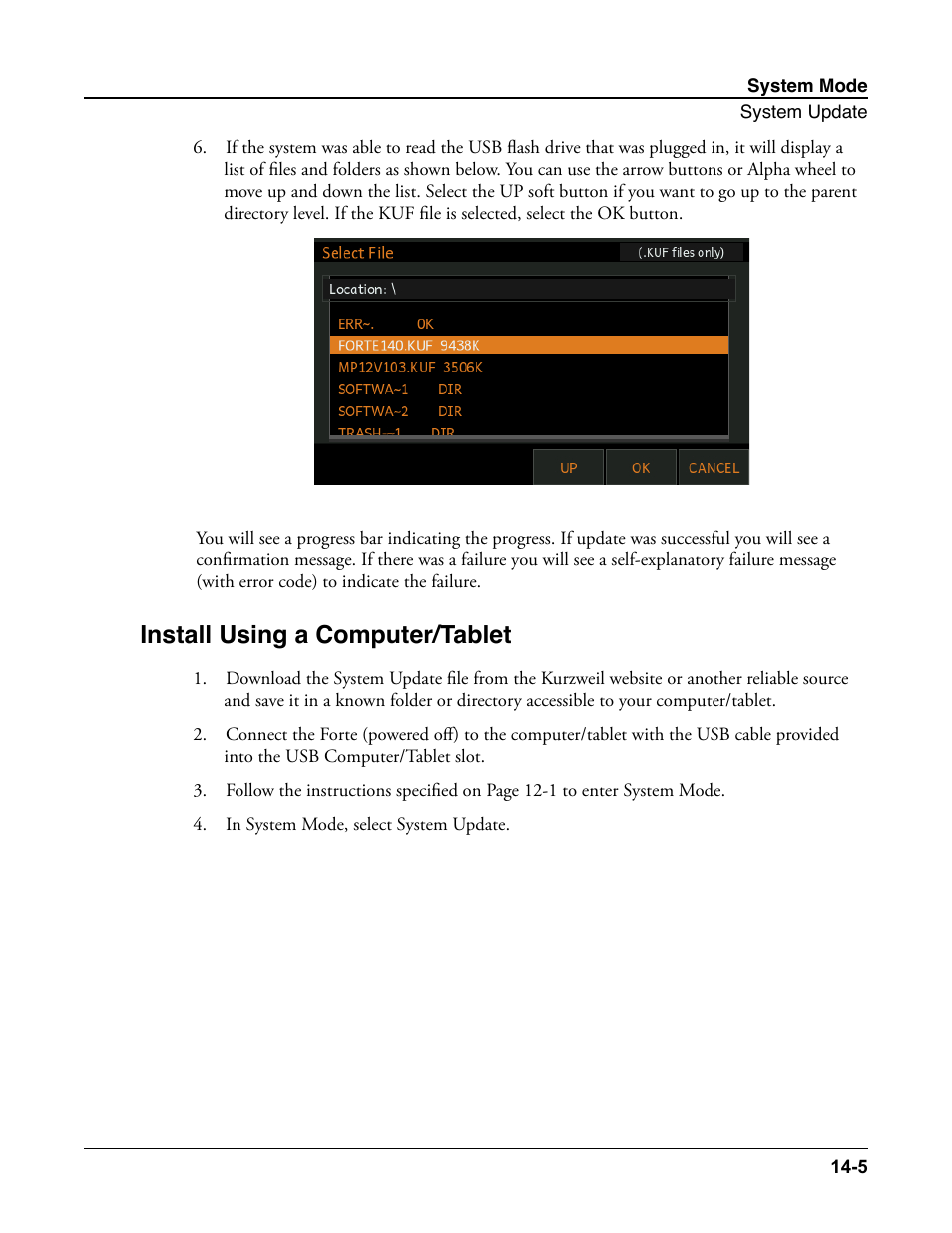 Install using a computer/tablet, Install using a computer/tablet -5 | Kurzweil Forte User Manual | Page 335 / 388