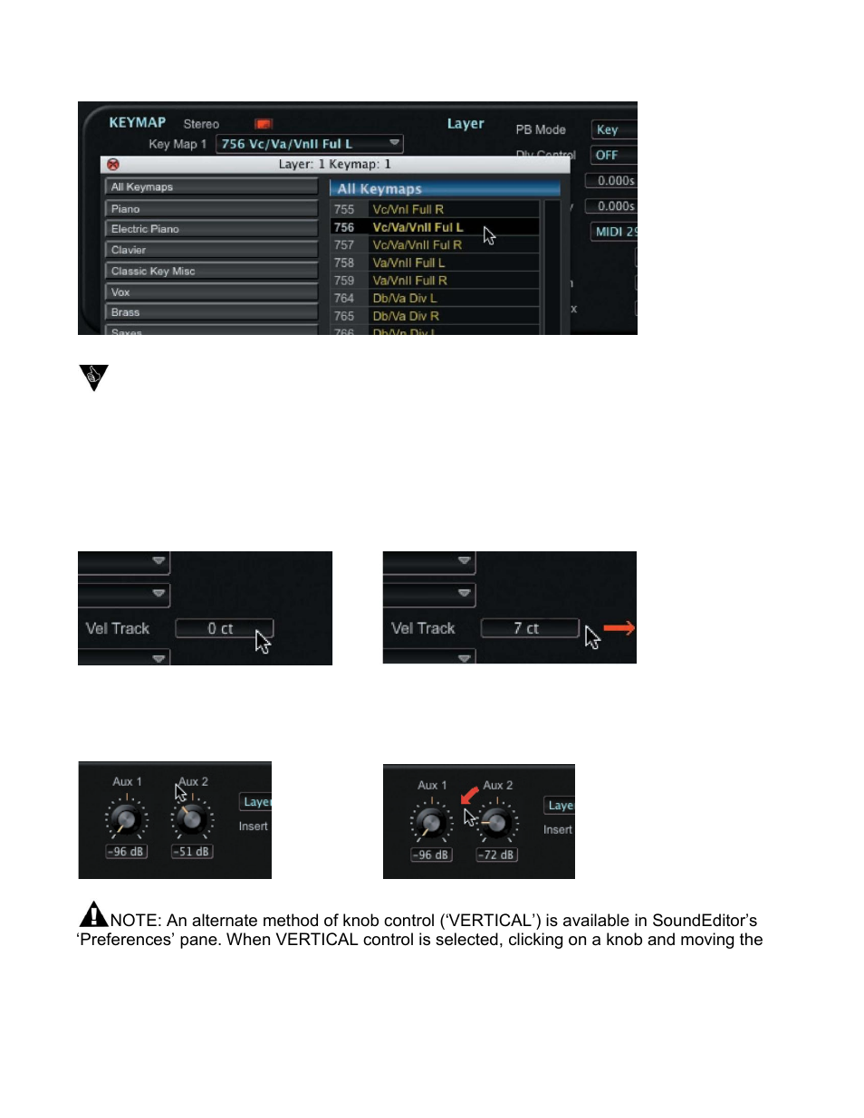Kurzweil PC3 SoundEditor User Manual | Page 16 / 96