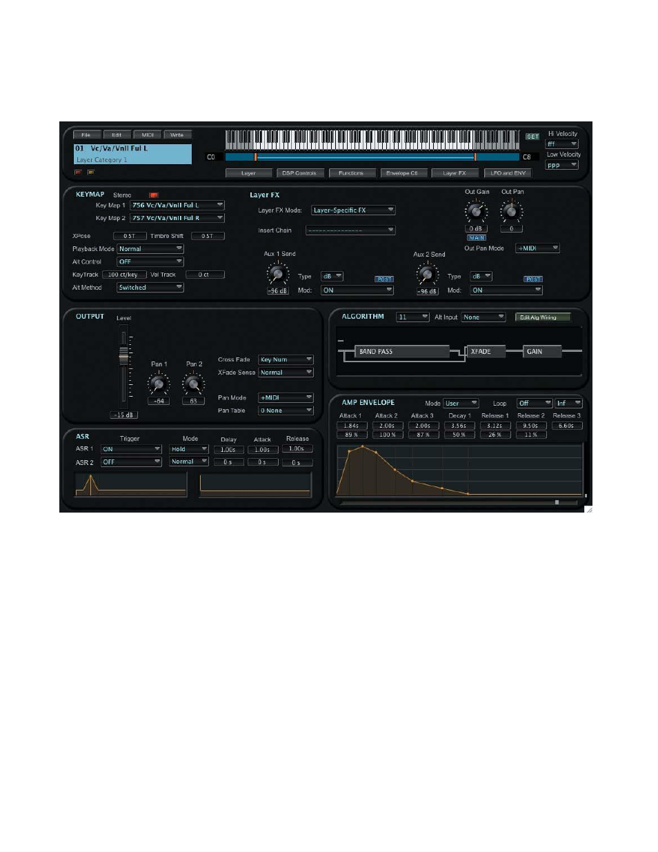 Kurzweil PC3 SoundEditor User Manual | Page 52 / 96