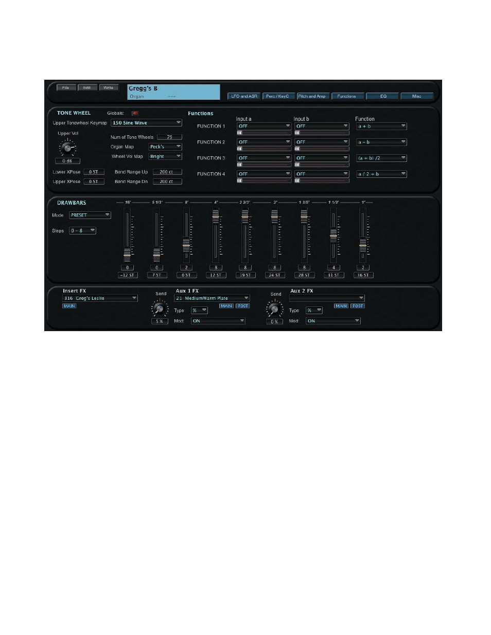 Kurzweil PC3 SoundEditor User Manual | Page 71 / 96