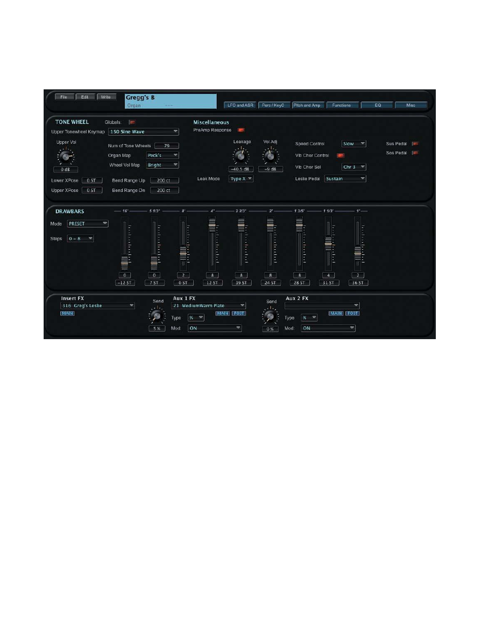 Kurzweil PC3 SoundEditor User Manual | Page 73 / 96