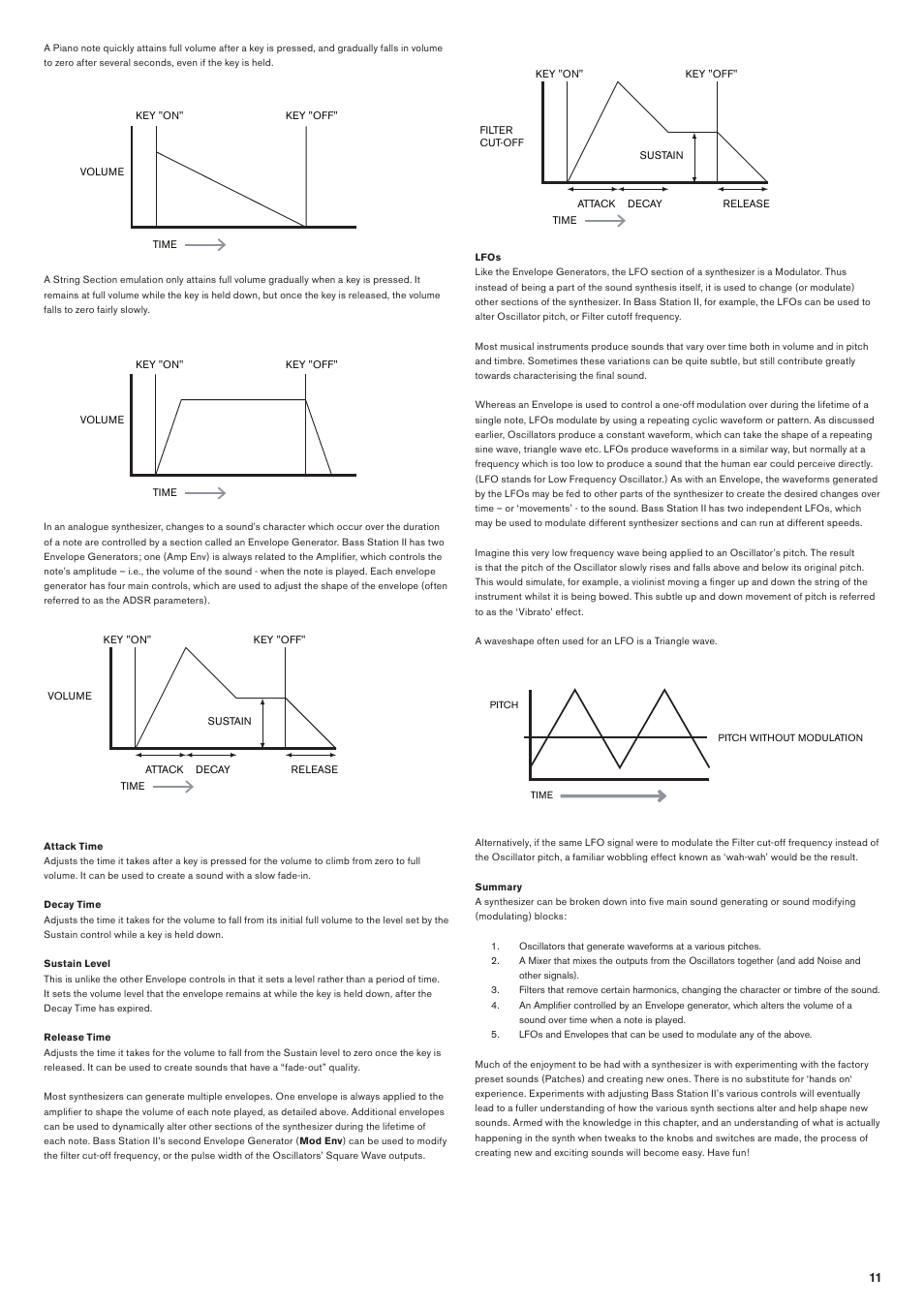 Novation Bass Station II User Manual | Page 11 / 22