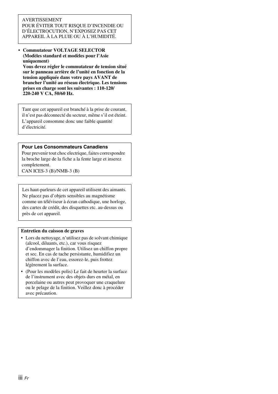 Yamaha NS-SW050 User Manual | Page 14 / 32