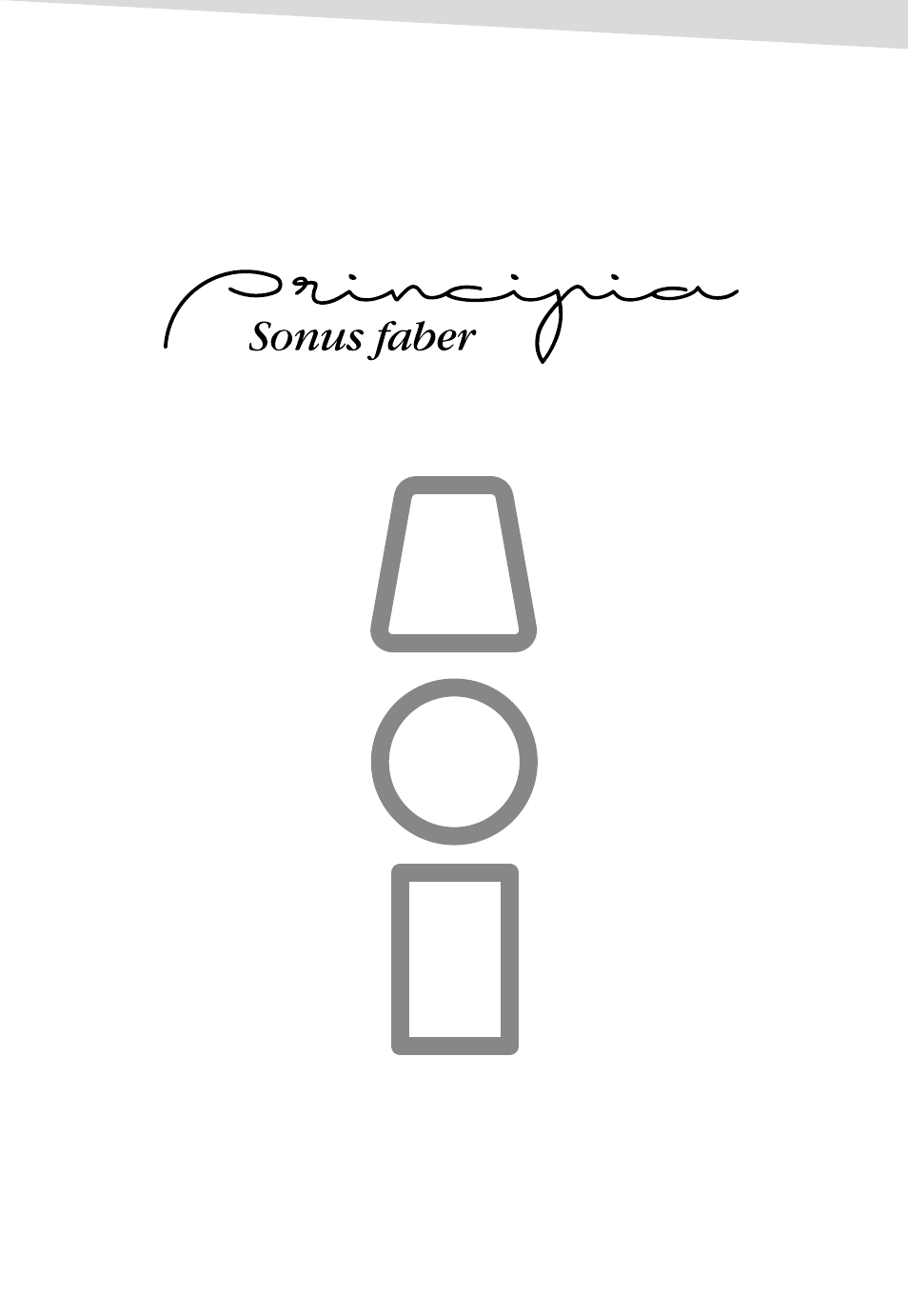 Sonus Faber Principia 1 User Manual | Page 3 / 44