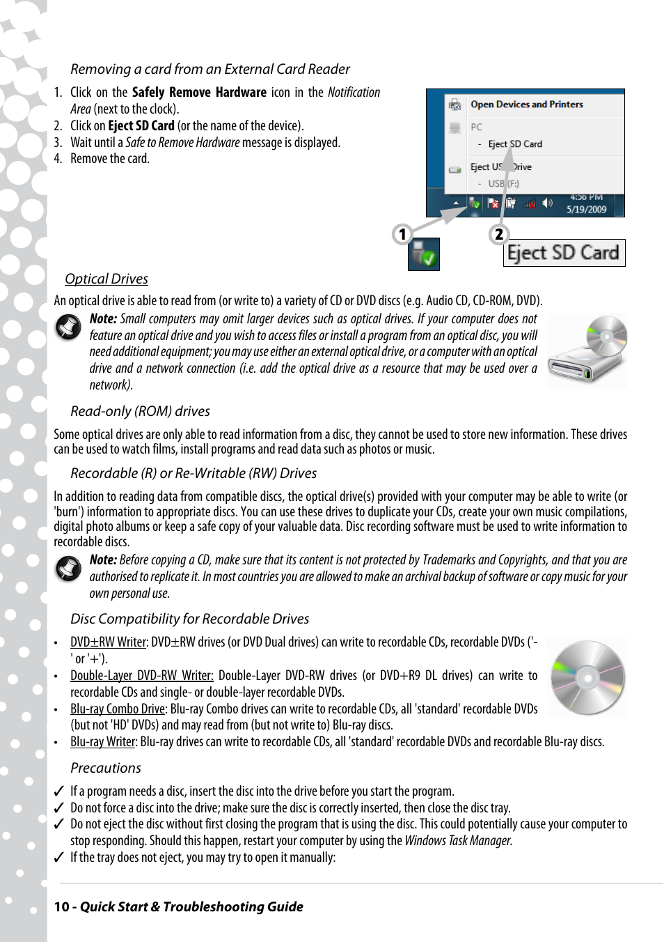 PACKARD BELL EN BG35 User Manual | Page 10 / 56