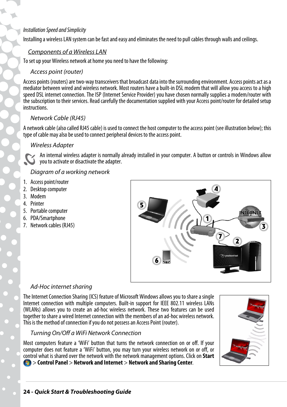 PACKARD BELL EN BG35 User Manual | Page 24 / 56