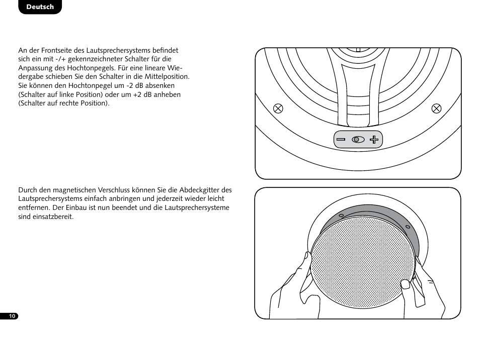 Canton InWall 945 LCR User Manual | Page 10 / 28