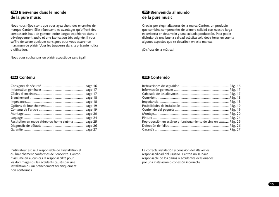 Canton InWall 945 LCR User Manual | Page 15 / 28