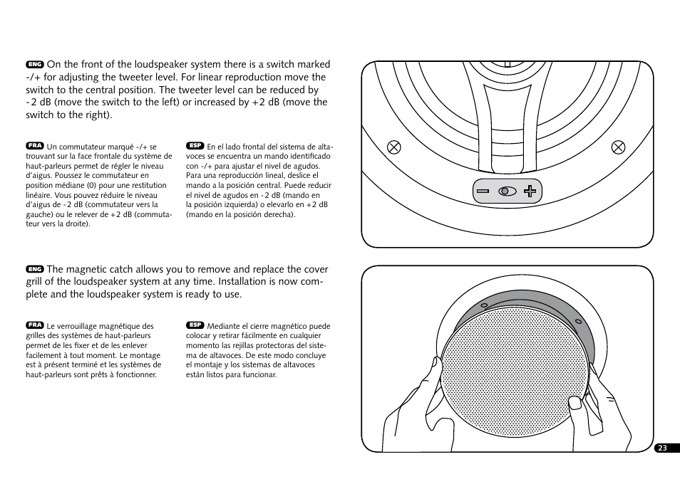 Canton InWall 945 LCR User Manual | Page 23 / 28