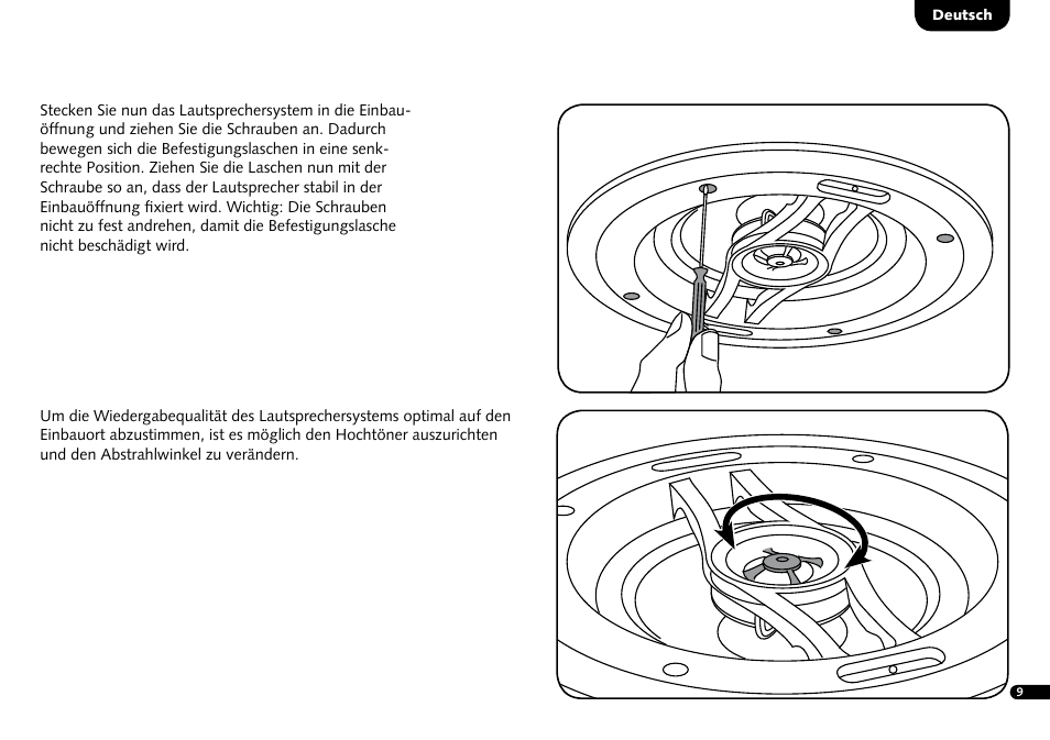 Canton InWall 945 LCR User Manual | Page 9 / 28