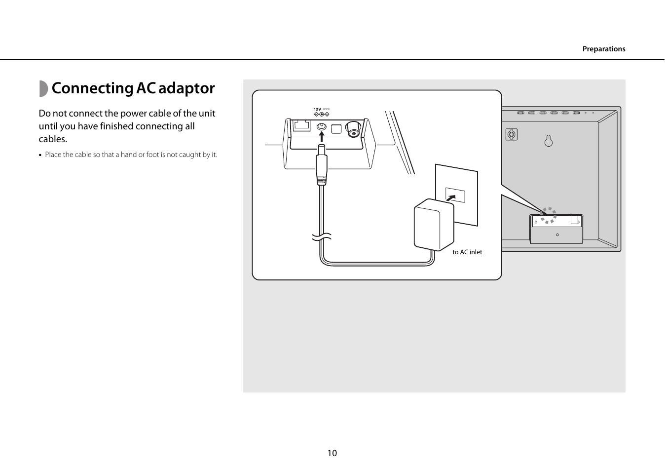 Connecting ac adaptor, P.10) | Yamaha ISX-18 User Manual | Page 14 / 47
