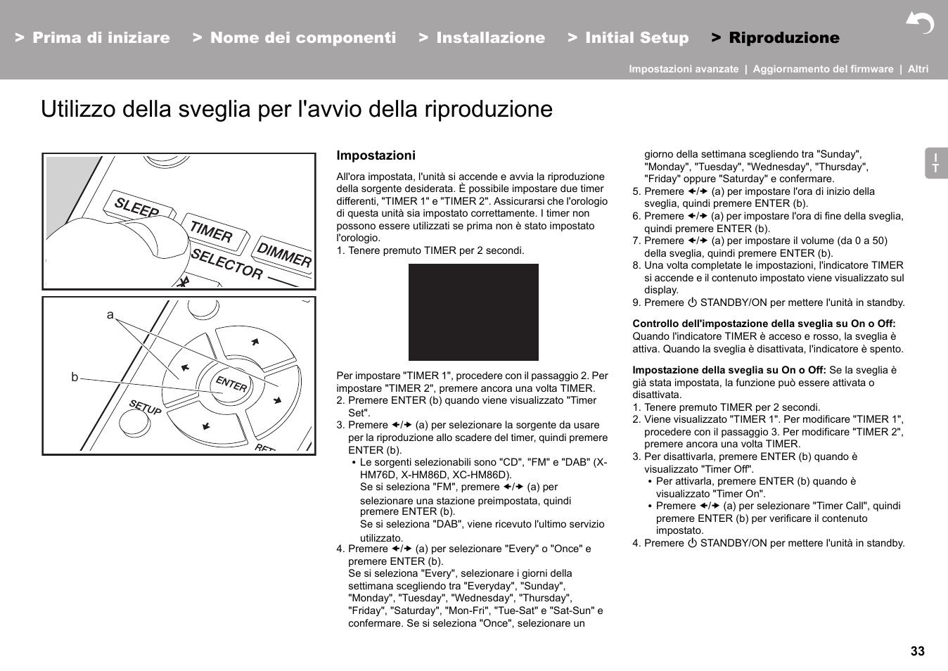 Oduzione (äp33) | Pioneer X-HM76 User Manual | Page 175 / 330