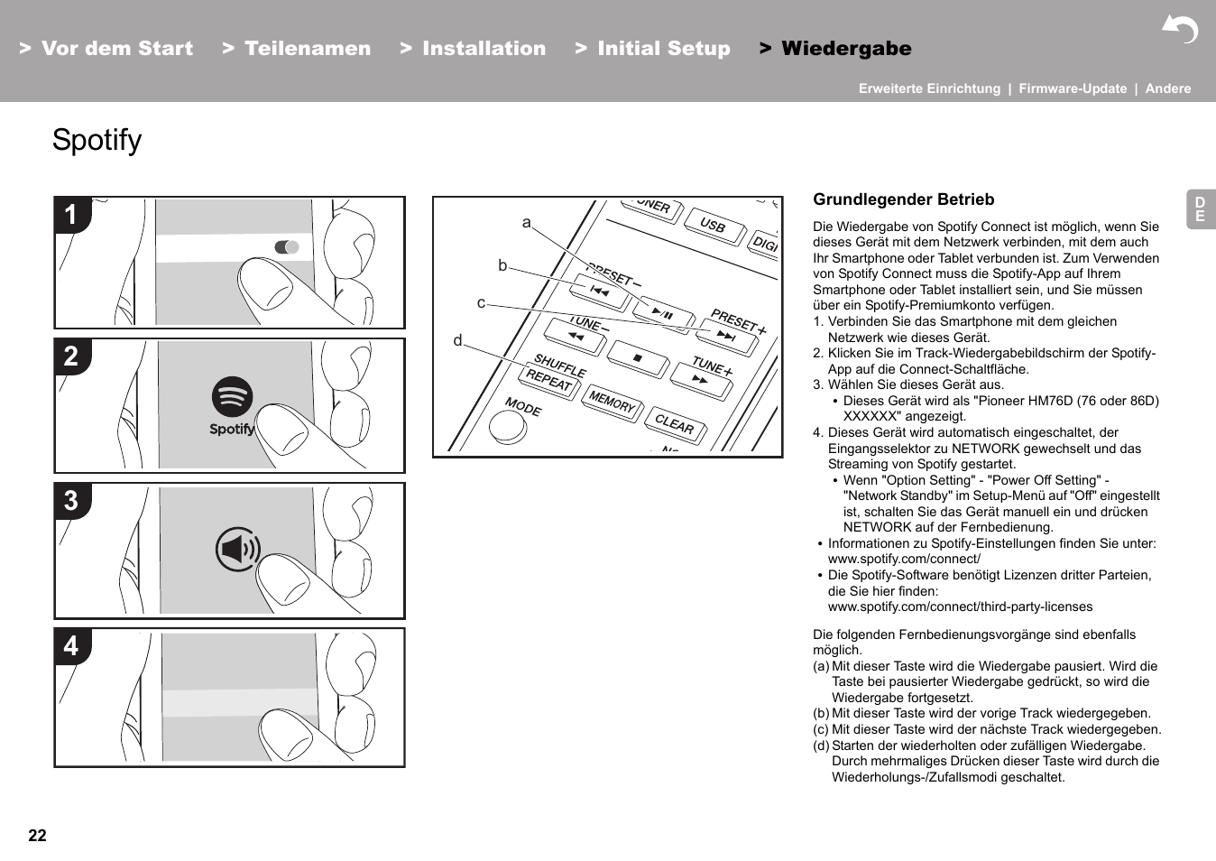 Spotify | Pioneer X-HM76 User Manual | Page 211 / 330