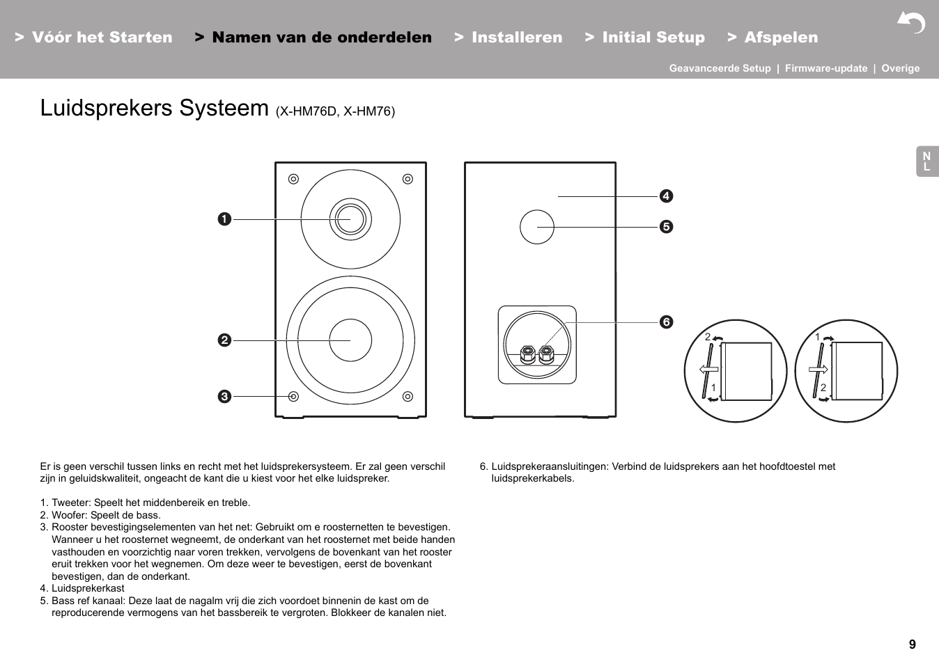 Luidsprekers systeem (x-hm76d, x-hm76), Luidsprekers systeem | Pioneer X-HM76 User Manual | Page 245 / 330