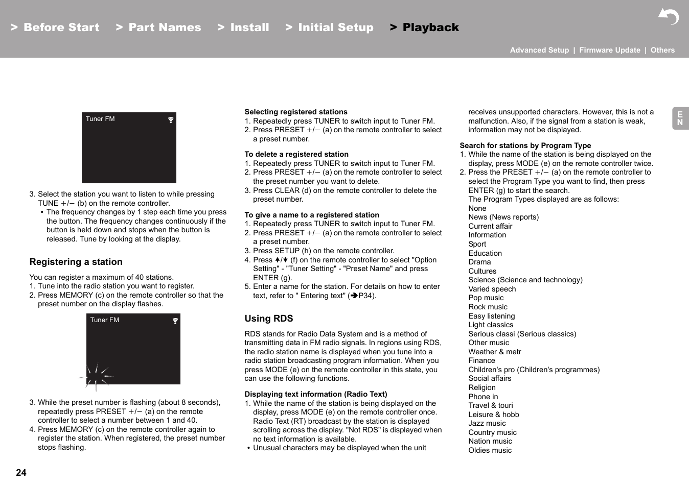 Pioneer X-HM76 User Manual | Page 25 / 330