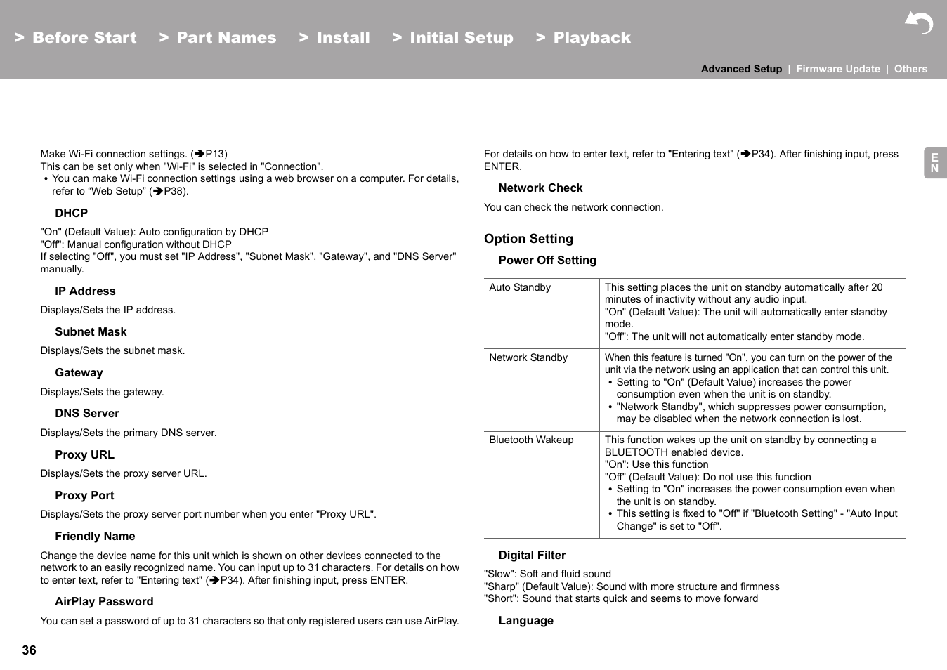 Pioneer X-HM76 User Manual | Page 37 / 330