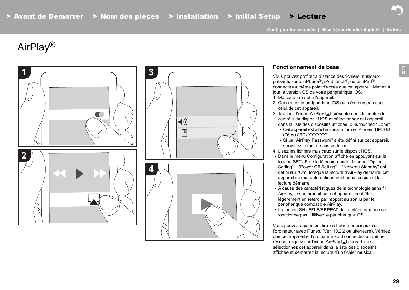 Airplay | Pioneer X-HM76 User Manual | Page 77 / 330