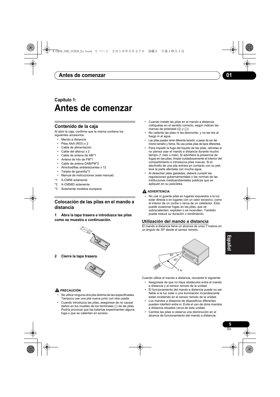 Pioneer X-CM56 User Manual | Page 175 / 244