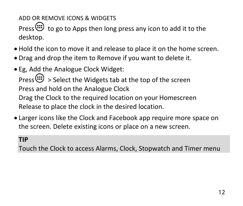 ZTE T84/Telstra Tough Max User Manual | Page 12 / 67