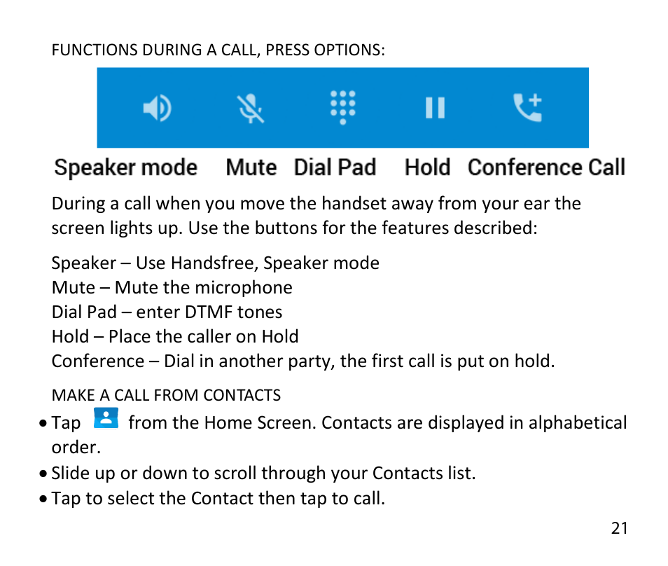 ZTE T84/Telstra Tough Max User Manual | Page 21 / 67