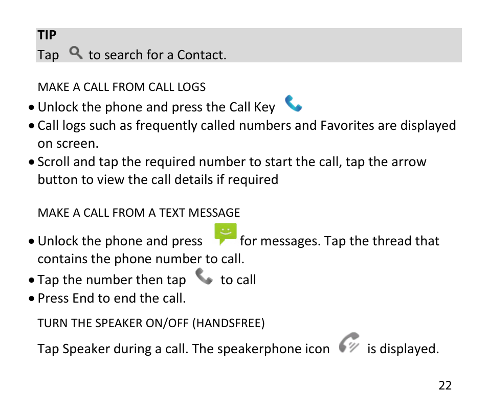 ZTE T84/Telstra Tough Max User Manual | Page 22 / 67