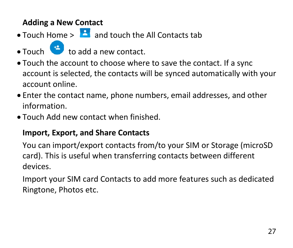 ZTE T84/Telstra Tough Max User Manual | Page 27 / 67
