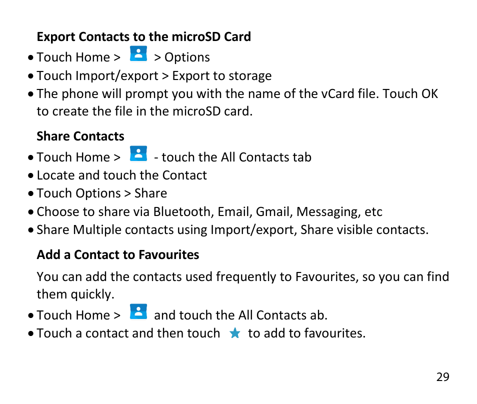 ZTE T84/Telstra Tough Max User Manual | Page 29 / 67