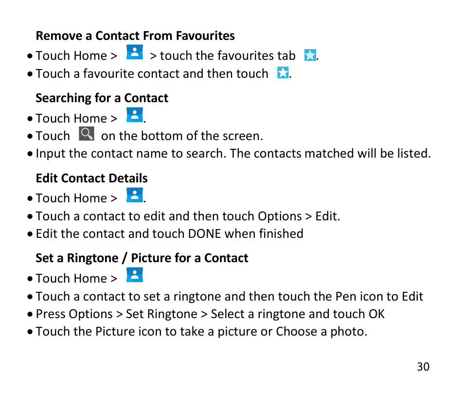 ZTE T84/Telstra Tough Max User Manual | Page 30 / 67