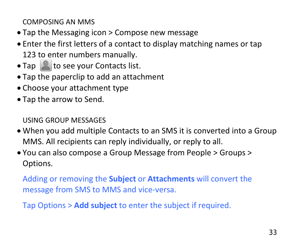 ZTE T84/Telstra Tough Max User Manual | Page 33 / 67