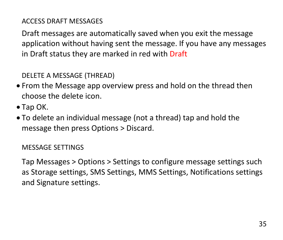ZTE T84/Telstra Tough Max User Manual | Page 35 / 67