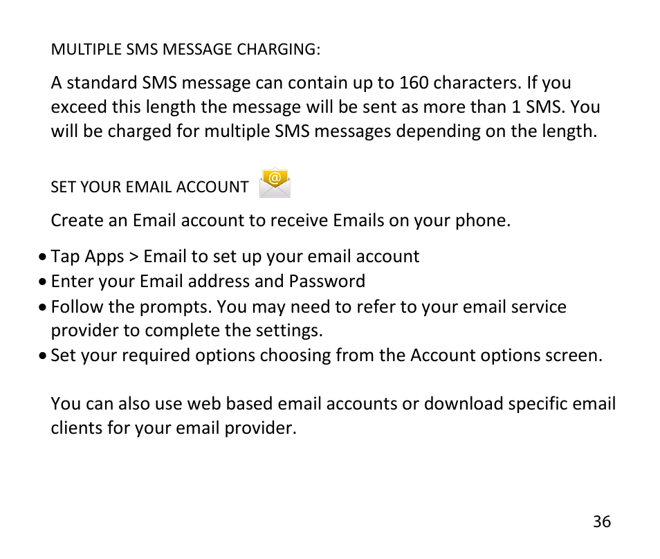 ZTE T84/Telstra Tough Max User Manual | Page 36 / 67