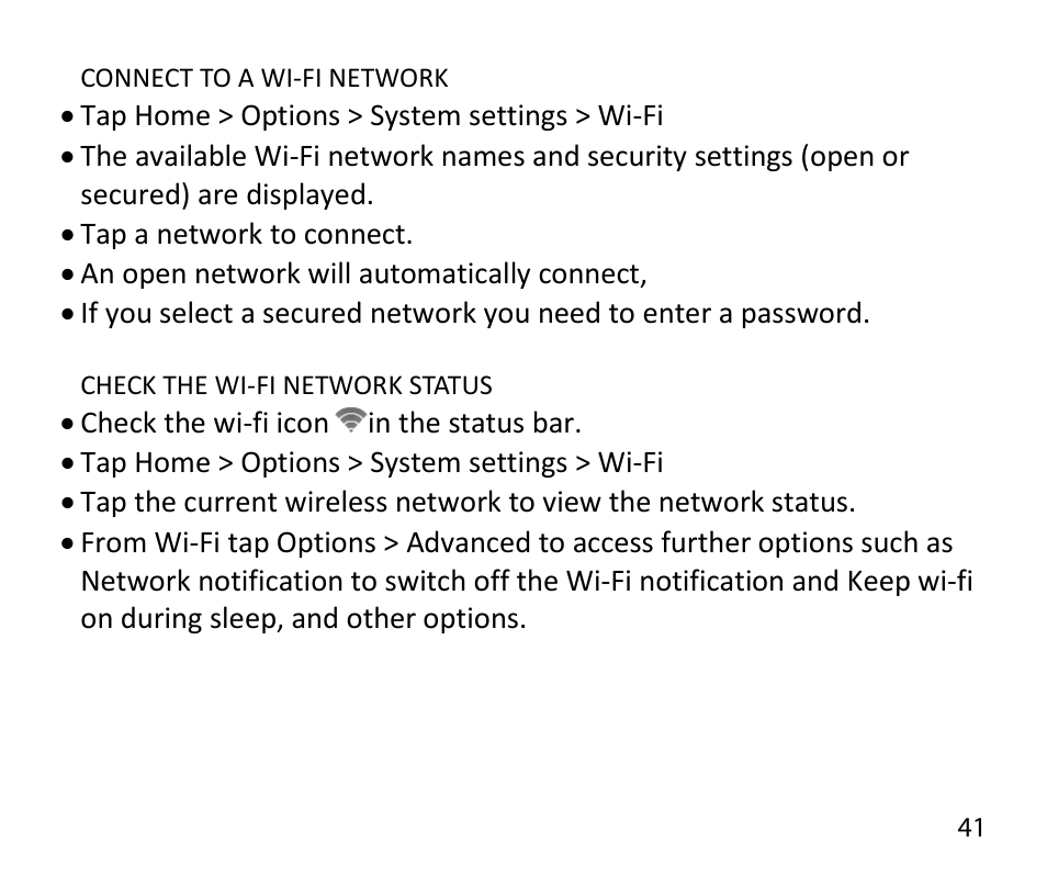 ZTE T84/Telstra Tough Max User Manual | Page 41 / 67