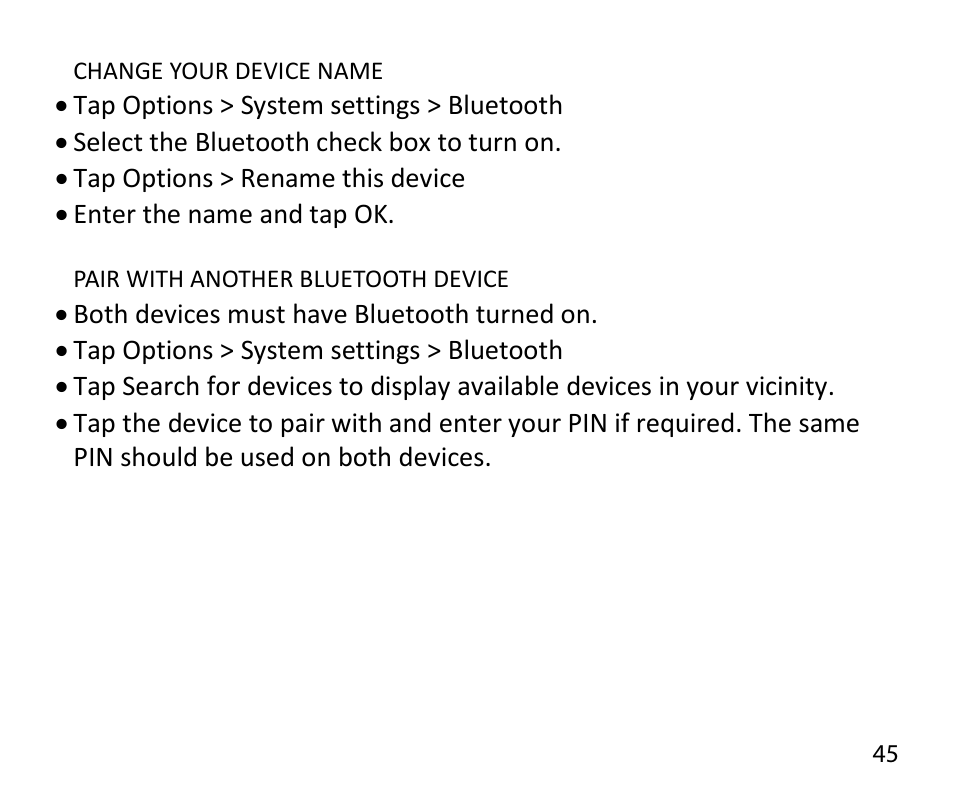 ZTE T84/Telstra Tough Max User Manual | Page 45 / 67