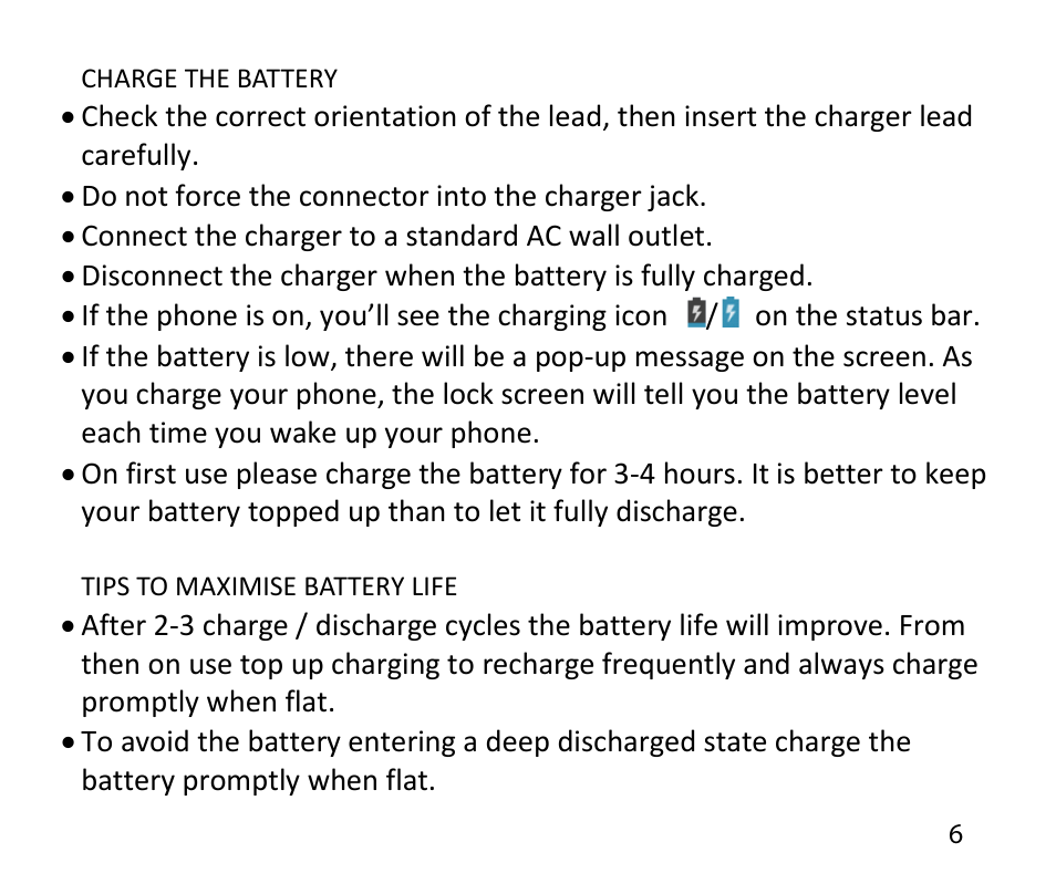 ZTE T84/Telstra Tough Max User Manual | Page 6 / 67
