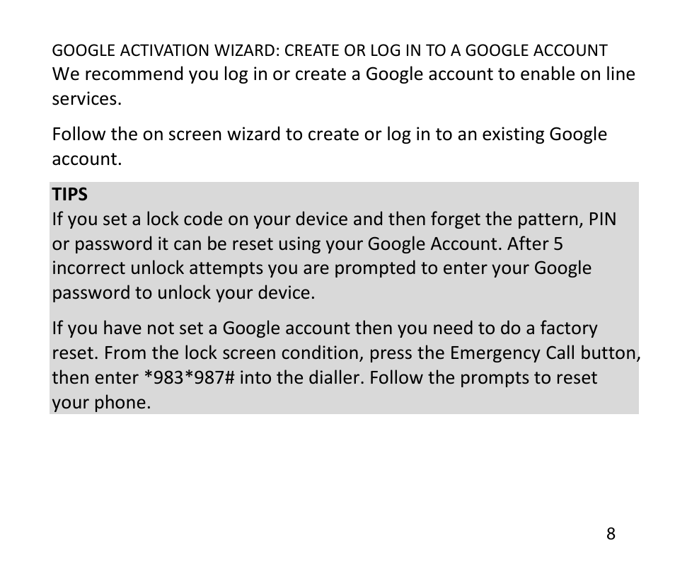 ZTE T84/Telstra Tough Max User Manual | Page 8 / 67