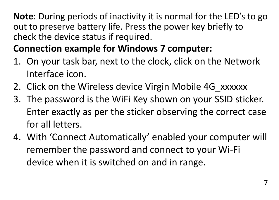 ZTE MF920A User Manual | Page 7 / 13