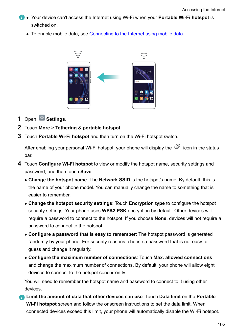 Honor 8 Pro User Manual | Page 108 / 155