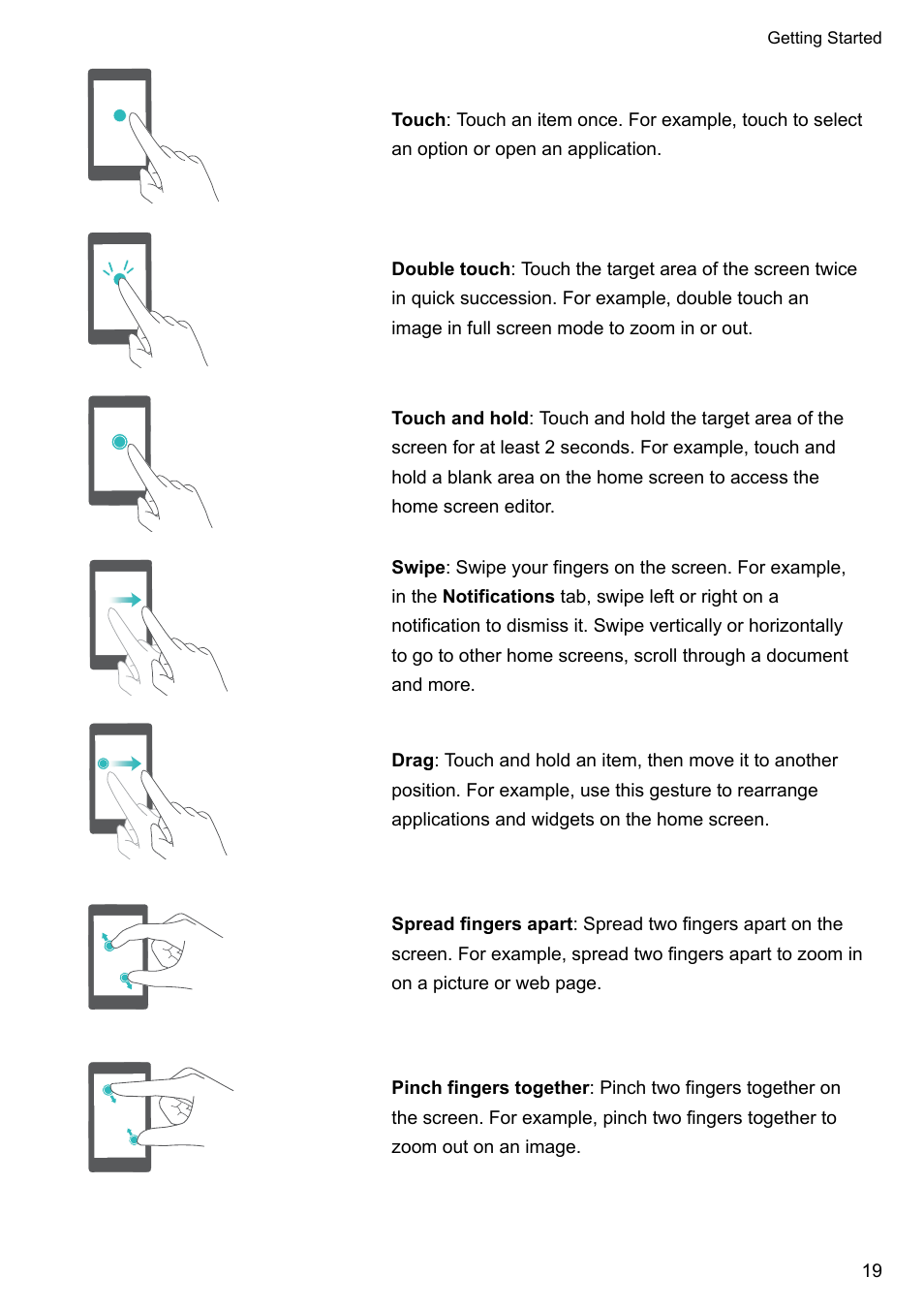 Honor 8 Pro User Manual | Page 25 / 155